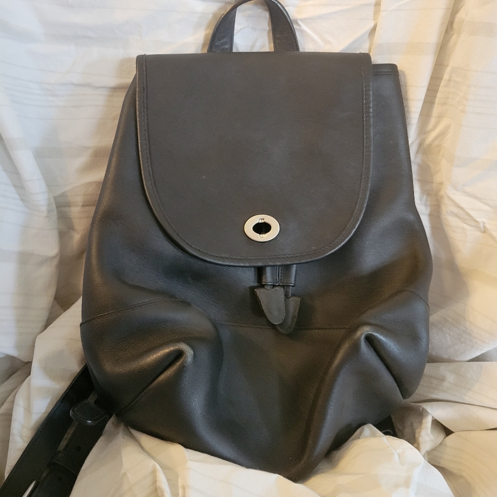 Coach backpack purse